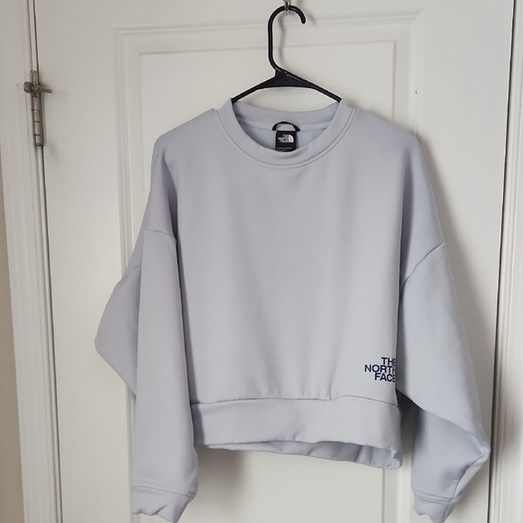 The North Face Women's Pastel Blue Sweatshirt - Picture 3 of 6